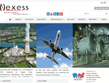 Tablet Screenshot of nexess-solutions.com